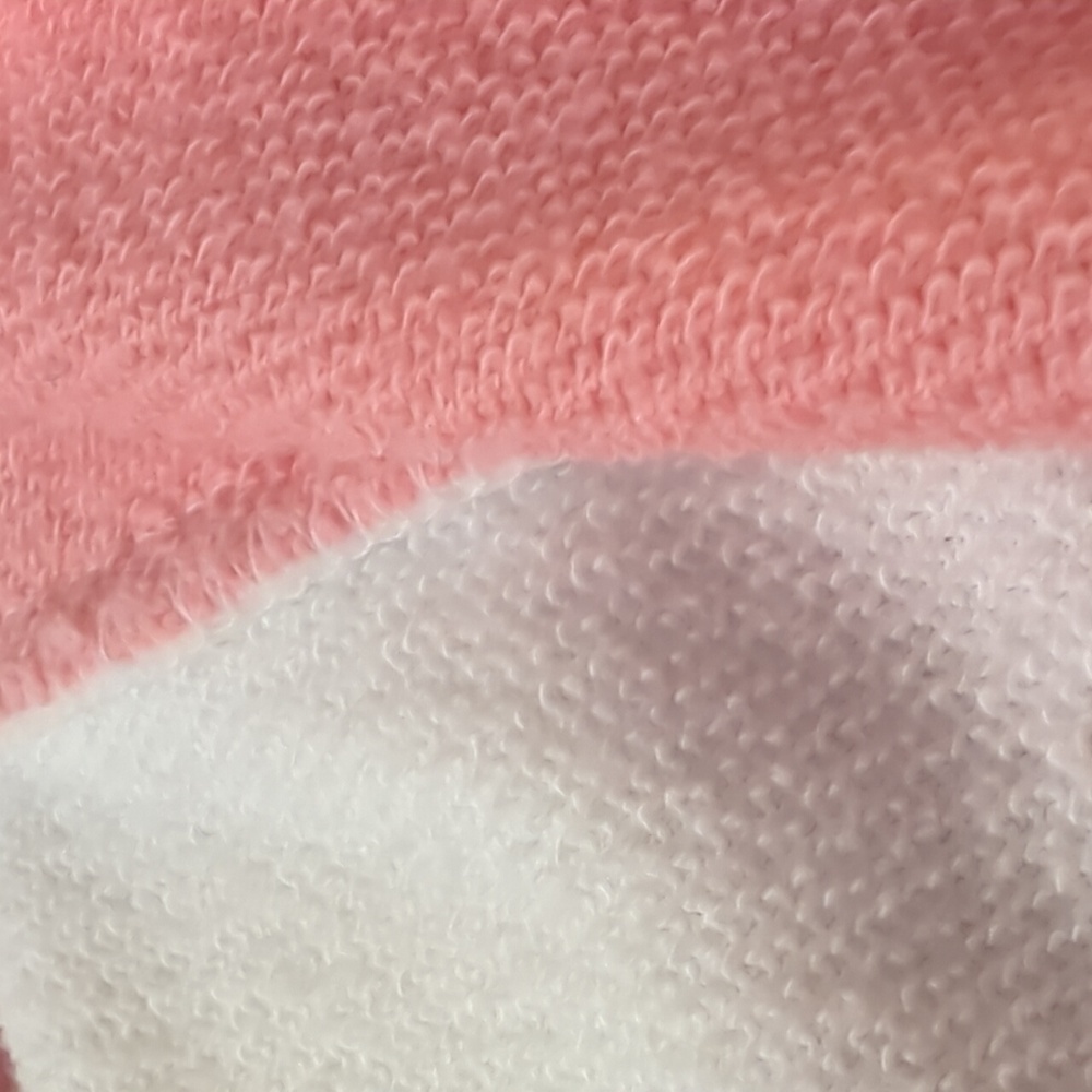 Champion XS White and Pink Zip-Up Warm UpJacket. Vintage. Pockets. - Picture 10 of 10
